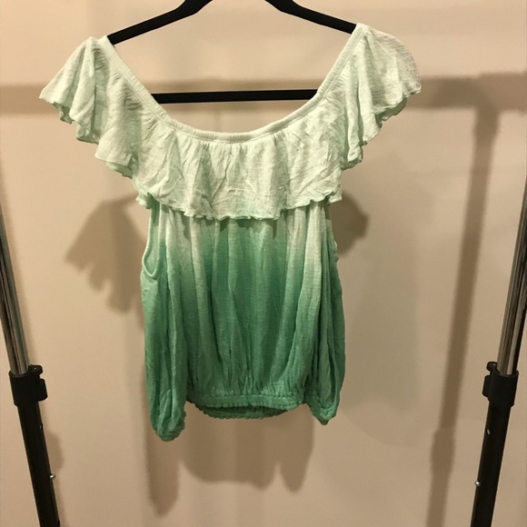 Free People Cora Lee Off The Shoulder Shirt - Picture 3 of 6